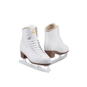 Jackson Excel 1291 Youth Girls 3½ C Figure Skates with Mark II Blades - White